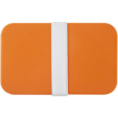 Двошаровий ланчбокс MIYO, колір помаранчевий, білий, білий - 21047006- Фото №5