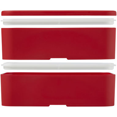 Двухслойный ланчбокс MIYO, цвет красный, красный, красный - 21047021- Фото №6