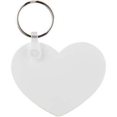 Брелок Tait в форме сердца из переработанных материалов, цвет белый - 21047301- Фото №2
