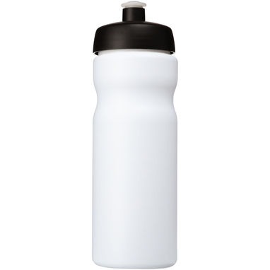Спортивная бутылка Baseline® Plus объемом 650 мл, цвет сплошной черный, белый - 22020195- Фото №2