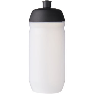 Спортивная бутылка HydroFlex™ объемом 500 мл, цвет сплошной черный, белый прозрачный - 22030097- Фото №2