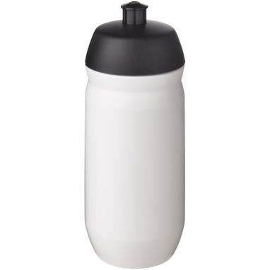 Спортивная бутылка HydroFlex™ объемом 500 мл, цвет сплошной черный, белый - 22030099- Фото №1