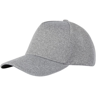 5-панельна стрейчева кепка Manu, колір сірий - 38682800- Фото №1