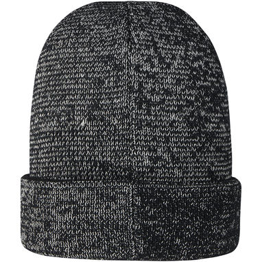 Rigi светоотражающая шапка, цвет сплошной черный - 38685900- Фото №3