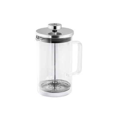 JENSON Стеклянная кофеварка на 600 мл, цвет серебряный - 94237-107- Фото №5