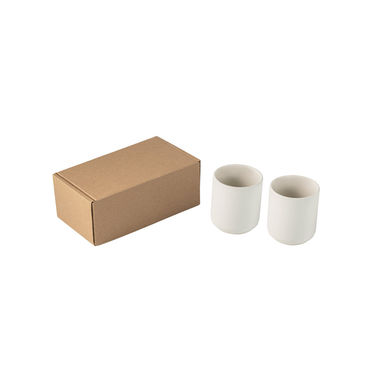 OWENS. Набір керамічних чашок, колір пастельно-білий - 94253-116- Фото №2