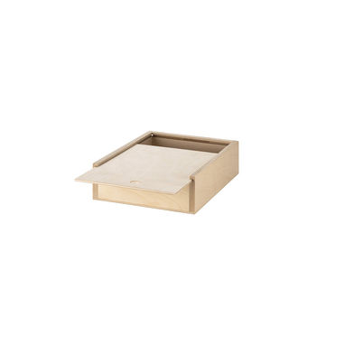 BOXIE WOOD S. Дерев'яна коробка, колір світло-натуральний - 94940-150- Фото №1