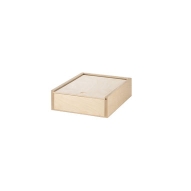 BOXIE WOOD S Деревянная коробка, цвет натуральный светлый - 94940-150- Фото №6