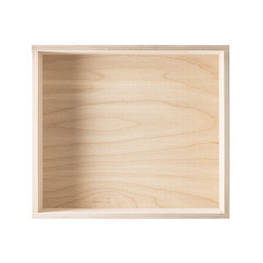 BOXIE WOOD L Деревянная коробка, цвет натуральный светлый - 94942-150- Фото №3