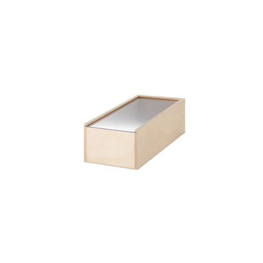 BOXIE CLEAR M. Дерев'яна коробка, колір світло-натуральний - 94944-150- Фото №2