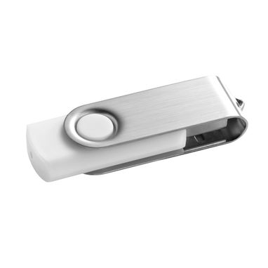 CLAUDIUS 16GB Флешка USB 16ГБ, цвет белый - 97433-106- Фото №1