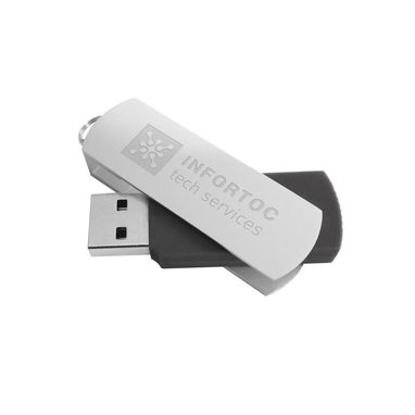 BOYLE 8GB. Флешка USB 8ГБ, колір чорний - 97435-103- Фото №1