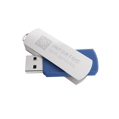 BOYLE 8GB Флешка USB 8ГБ, цвет синий - 97435-104- Фото №1