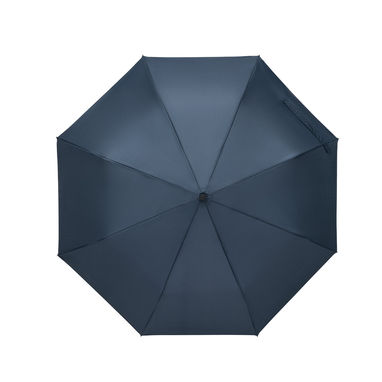 CIMONE Складной зонт из rPET, цвет синий - 99041-104- Фото №2