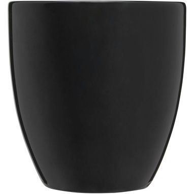 Керамічний кухоль Moni об'ємом 430 мл, колір суцільний чорний - 10072790- Фото №2