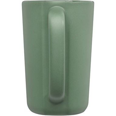 Керамическая кружка Perk объемом 480 мл, цвет зеленый яркий - 10072862- Фото №4