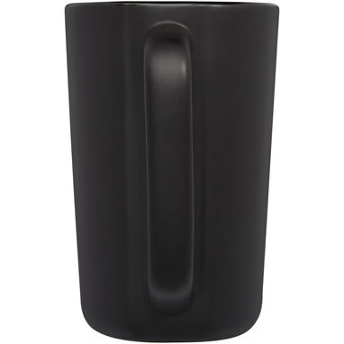 Керамическая кружка Perk объемом 480 мл, цвет сплошной черный - 10072890- Фото №4