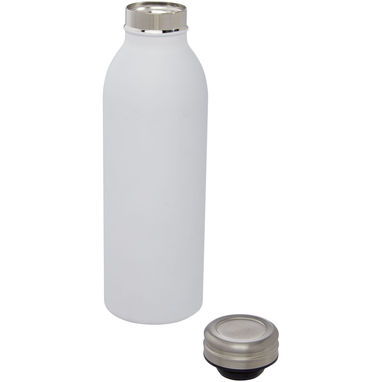 Бутылка Riti объемом 500 мл с медной обшивкой и вакуумной изоляцией, цвет белый - 10073001- Фото №4