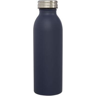 Бутылка Riti объемом 500 мл с медной обшивкой и вакуумной изоляцией, цвет темно-синий - 10073055- Фото №3