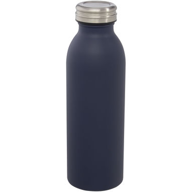 Бутылка Riti объемом 500 мл с медной обшивкой и вакуумной изоляцией, цвет темно-синий - 10073055- Фото №5