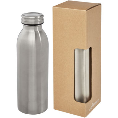 Бутылка Riti объемом 500 мл с медной обшивкой и вакуумной изоляцией, цвет серебряный - 10073081- Фото №1