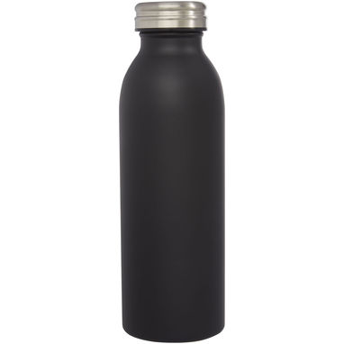 Бутылка Riti объемом 500 мл с медной обшивкой и вакуумной изоляцией, цвет сплошной черный - 10073090- Фото №3