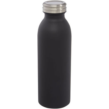 Бутылка Riti объемом 500 мл с медной обшивкой и вакуумной изоляцией, цвет сплошной черный - 10073090- Фото №5