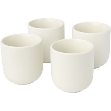 Чашка для еспресо Male об'ємом 90 мл, 4 шт., колір білий - 11331701- Фото №4