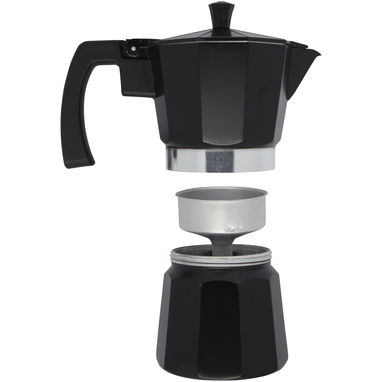 Кофеварка Kone для мокко объемом 600 мл, цвет сплошной черный, серебряный - 11331890- Фото №6