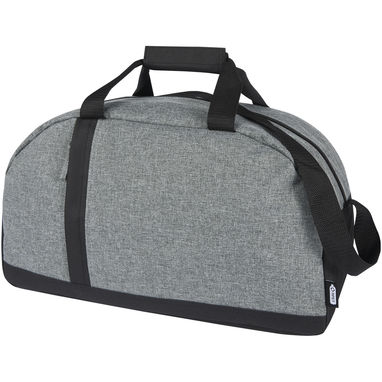 Двоколірна спортивна сумка Reclaim об'ємом 21 л, виготовлена ​​з перероблених матеріалів за стандартом GRS, колір суцільний чорний, яскраво сірий - 12065690- Фото №1
