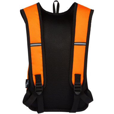 Рюкзак для прогулок Trails объемом 6,5 л, изготовленный из переработанного ПЭТ по стандарту GRS, цвет оранжевый - 12065831- Фото №3