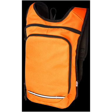 Рюкзак для прогулок Trails объемом 6,5 л, изготовленный из переработанного ПЭТ по стандарту GRS, цвет оранжевый - 12065831- Фото №5