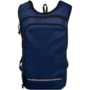 Рюкзак для прогулок Trails объемом 6,5 л, изготовленный из переработанного ПЭТ по стандарту GRS, цвет темно-синий - 12065855- Фото №2