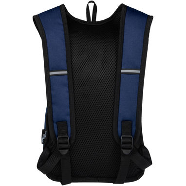 Рюкзак для прогулок Trails объемом 6,5 л, изготовленный из переработанного ПЭТ по стандарту GRS, цвет темно-синий - 12065855- Фото №3