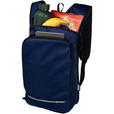 Рюкзак для прогулянок Trails об'ємом 6,5 л, виготовлений із переробленого ПЕТ за стандартом GRS, колір темно-синій - 12065855- Фото №4