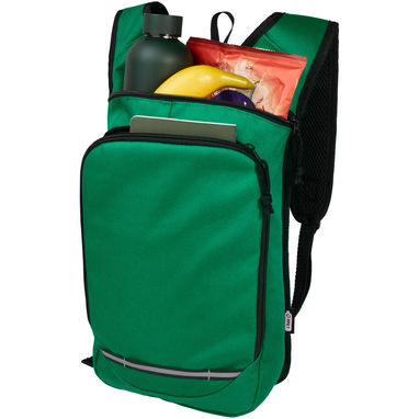Рюкзак для прогулок Trails объемом 6,5 л, изготовленный из переработанного ПЭТ по стандарту GRS, цвет зеленый - 12065861- Фото №4
