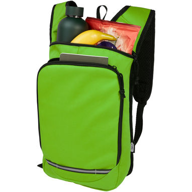 Рюкзак для прогулянок Trails об'ємом 6,5 л, виготовлений із переробленого ПЕТ за стандартом GRS, колір лаймовий - 12065863- Фото №4