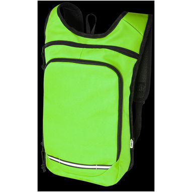Рюкзак для прогулянок Trails об'ємом 6,5 л, виготовлений із переробленого ПЕТ за стандартом GRS, колір лаймовий - 12065863- Фото №5