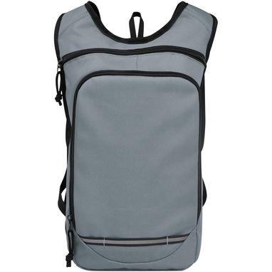 Рюкзак для прогулок Trails объемом 6,5 л, изготовленный из переработанного ПЭТ по стандарту GRS, цвет серый - 12065882- Фото №2