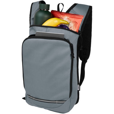 Рюкзак для прогулок Trails объемом 6,5 л, изготовленный из переработанного ПЭТ по стандарту GRS, цвет серый - 12065882- Фото №4