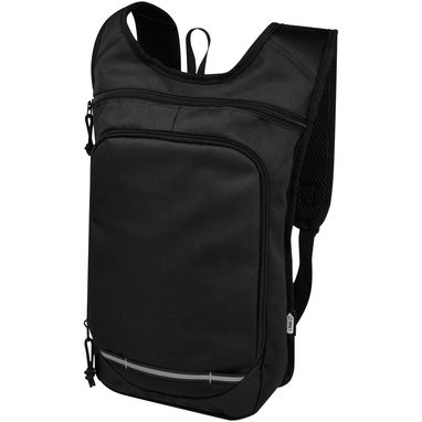 Рюкзак для прогулок Trails объемом 6,5 л, изготовленный из переработанного ПЭТ по стандарту GRS, цвет сплошной черный - 12065890- Фото №1