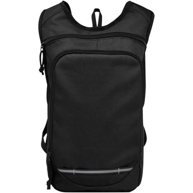 Рюкзак для прогулок Trails объемом 6,5 л, изготовленный из переработанного ПЭТ по стандарту GRS, цвет сплошной черный - 12065890- Фото №2