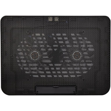 Охолоджувальна підставка для ігрового ноутбука Gleam, колір суцільний чорний - 12429390- Фото №3