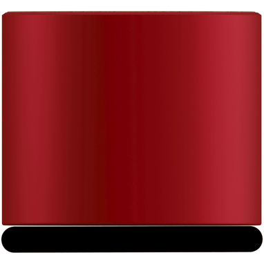 Динамик с карабином-кольцом SCX.design S26 с подсветкой, цвет красный, сплошной черный - 1PX02491- Фото №3