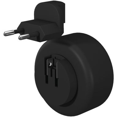 Интеллектуальное домашнее зарядное устройство SCX.design H11 с подсветкой логотипа, цвет сплошной черный - 1PX11090- Фото №5