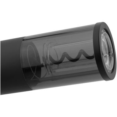 Электрический штопор SCX.design K01 со светящимся логотипом, цвет сплошной черный - 1PX12090- Фото №3