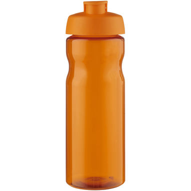 Спортивна пляшка H2O Eco об'ємом 650 мл з кришкою, що відкидається., колір помаранчевий - 21009715- Фото №2