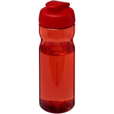 Спортивная бутылка H2O Eco объемом 650 мл с откидывающейся крышкой, цвет красный, красный - 21009716- Фото №1