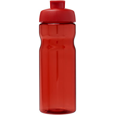 Спортивная бутылка H2O Eco объемом 650 мл с откидывающейся крышкой, цвет красный, красный - 21009716- Фото №2