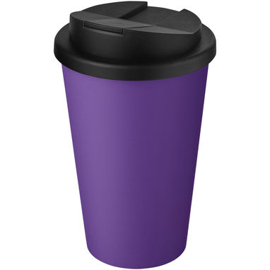 Термостакан  Americano Pure 350 ml, цвет пурпурный, сплошной черный - 21041937- Фото №1
